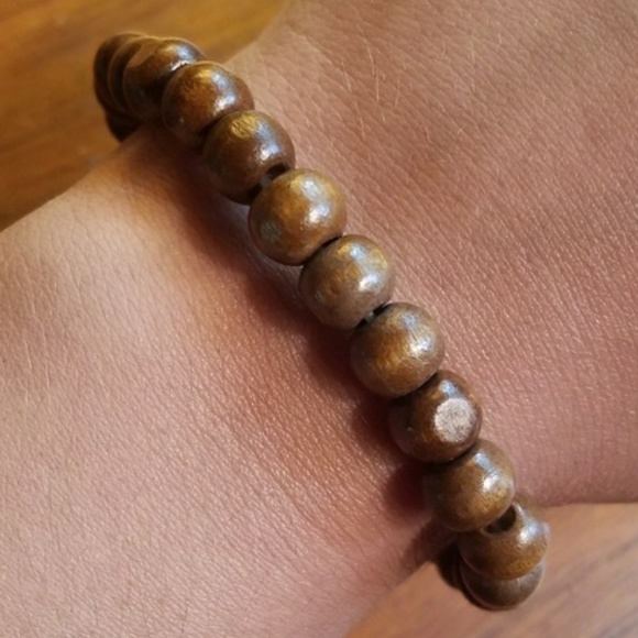 Other - NWOT Wooden Beaded Bracelet